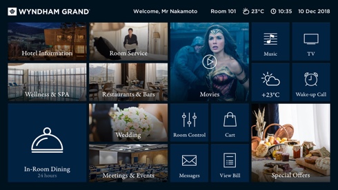 Metro theme screenshot